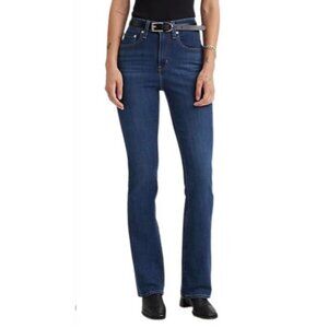 Levis 725 Women's Sz 26 High Rise Bootcut Jeans Dark Wash